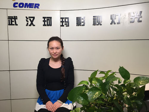 武漢珂瑪首席燈光設計師邵歡